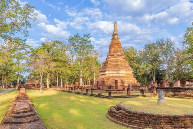 Wat Phra Kamphaeng 'deki tapınak Phet Tarih Parkı, Unesco W
