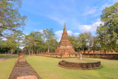 Wat Phra Kamphaeng 'deki tapınak Phet Tarih Parkı, Unesco W