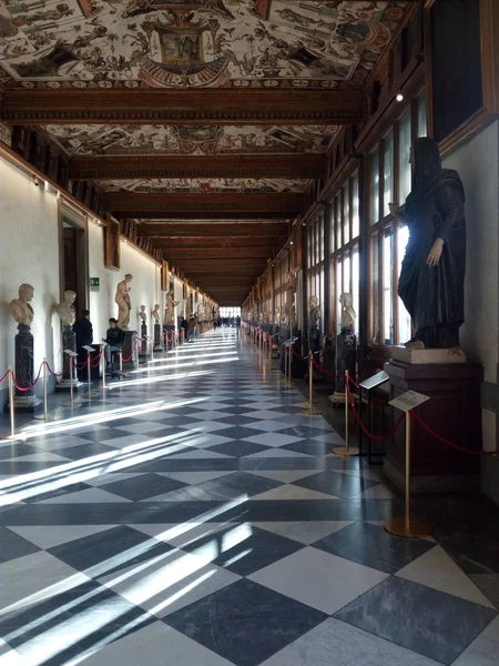 Perspective Galerie Des Offices Florence — Photo