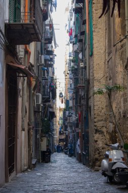 Naples, İtalya - 04 Kasım, 2018. StreetLife: Napoli. 