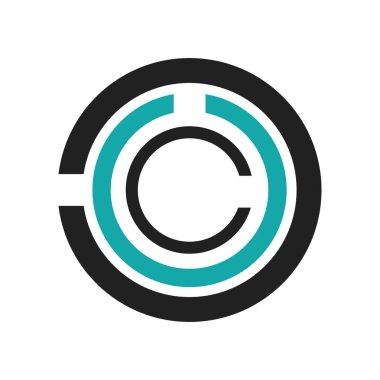 Pasta grafik simge vektör web ve mobil uygulaması tasarımı, pasta grafik logo kavramı üzerinde izole beyaz arka plan