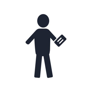 Web ve mobil uygulaması tasarımı, VIP logo kavramı için beyaz arka plan üzerinde izole VIP simge vektör