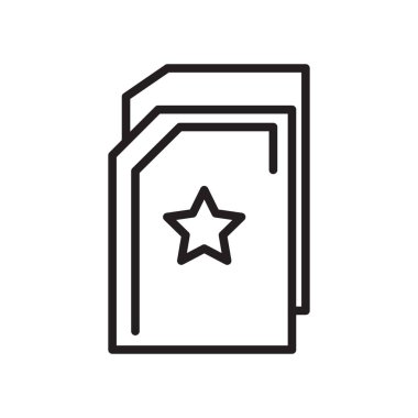 Web ve mobil uygulaması tasarım, dosya logo kavramı için beyaz arka plan üzerinde izole dosya simge vektör