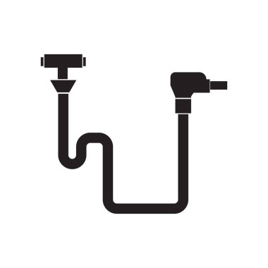 Park simge vektör web ve mobil uygulaması tasarımı, Park logo kavramı için izole üzerinde beyaz arka plan