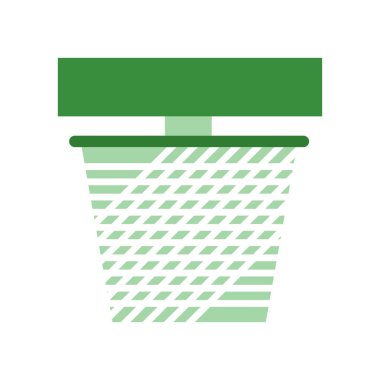 Web ve mobil uygulaması tasarımı, Net logo kavramı için beyaz arka plan üzerinde izole net simge vektör