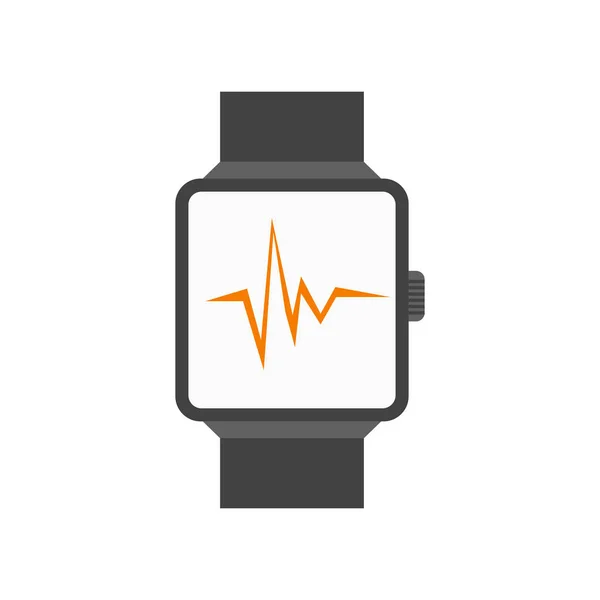 Vetor Ícone Smartwatch Isolado Fundo Branco Para Seu Design Aplicativo — Vetor de Stock