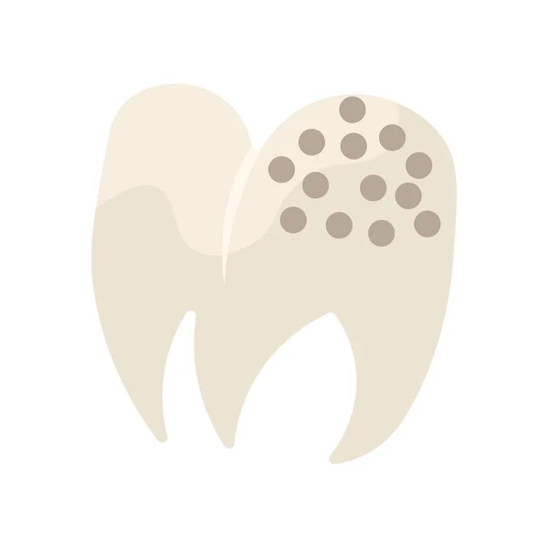 Icono Molar Vector Aislado Fondo Blanco Para Diseño Web Aplicación — Archivo Imágenes Vectoriales