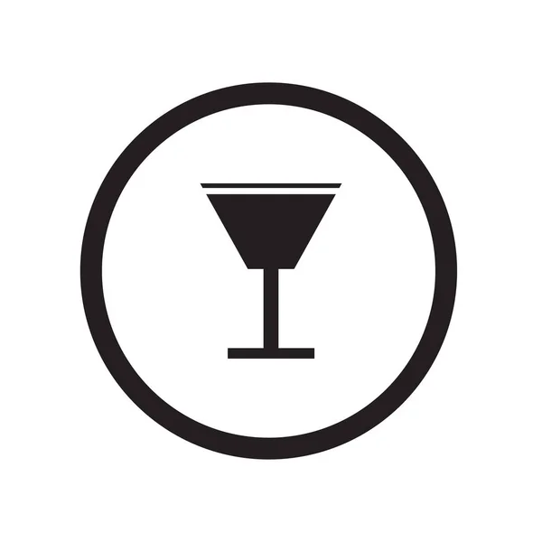 Bebidas Alcohólicas Icono Vector Aislado Sobre Fondo Blanco Para Diseño — Vector de stock