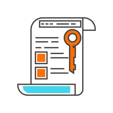 Web ve mobil uygulaması tasarımı, tarayıcı logo kavramı için beyaz arka plan üzerinde izole tarayıcı simge vektör