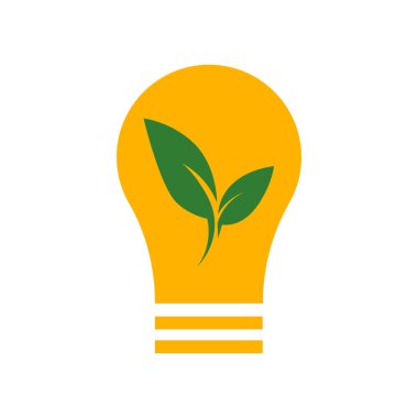 Web ve mobil uygulaması tasarım, fikir logo kavramı için beyaz arka plan üzerinde izole fikir simge vektör