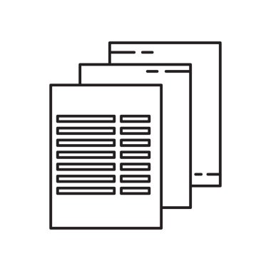 Web ve mobil uygulaması tasarımı, dosyaları logo kavramı için beyaz arka plan üzerinde izole simge vektör dosyaları