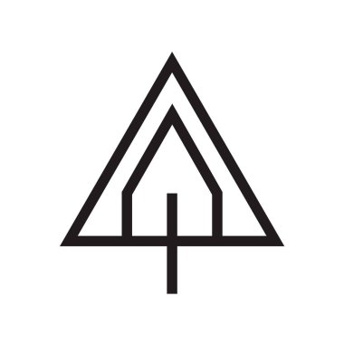 Web ve mobil uygulaması tasarım, ok logo kavramı için beyaz arka plan üzerinde izole ok simge vektör