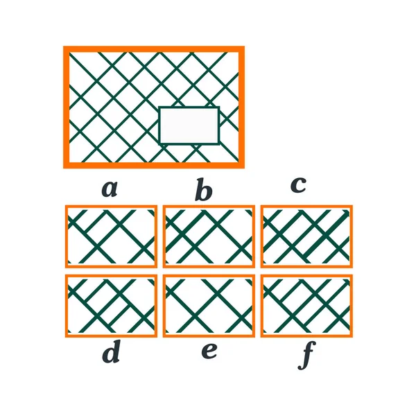 Test Choisissez Bonne Réponse Tâche Logique Jeu Éducatif Pour Les — Image vectorielle