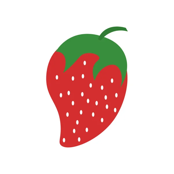 Erdbeer Symbol Vektor Isoliert Auf Weißem Hintergrund Für Ihr Web — Stockvektor