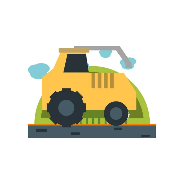 Tractor Icono Vector Aislado Sobre Fondo Blanco Para Diseño Web — Archivo Imágenes Vectoriales