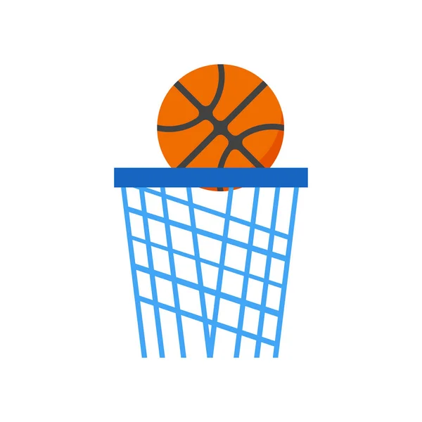 Basketbalová Ikona Vektor Izolovaných Bílém Pozadí Pro Váš Web Mobilní — Stockový vektor