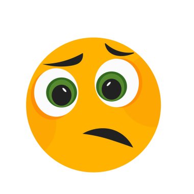 Web ve mobil uygulaması tasarım için beyaz arka plan üzerinde izole simge vektör kaşları gülümseme, kaşları logo kavramı gülümse