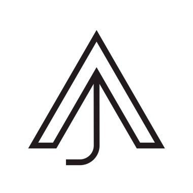 Web ve mobil uygulaması tasarım, ok logo kavramı için beyaz arka plan üzerinde izole ok simge vektör