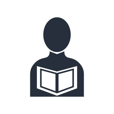 Öz simge vektör web ve mobil uygulaması tasarım, kendi logo kavram öğrenme için beyaz arka plan üzerinde izole öğrenme