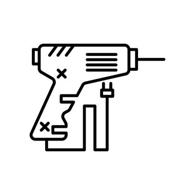 Web ve mobil uygulaması tasarımı, lehim logo kavramı için beyaz arka plan üzerinde izole simge vektör lehim