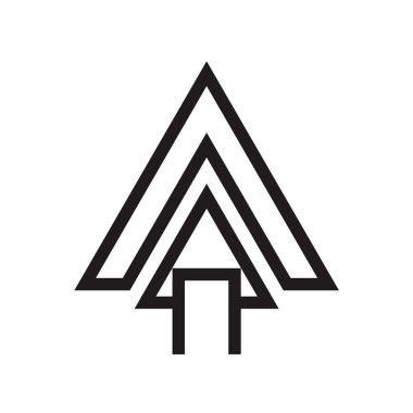 Web ve mobil uygulaması tasarım, ok logo kavramı için beyaz arka plan üzerinde izole ok simge vektör