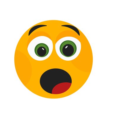 Bıktınız gülümseme simge vektör web ve mobil uygulaması tasarımı, yorgun gülümseme logo kavramı için beyaz arka plan üzerinde izole