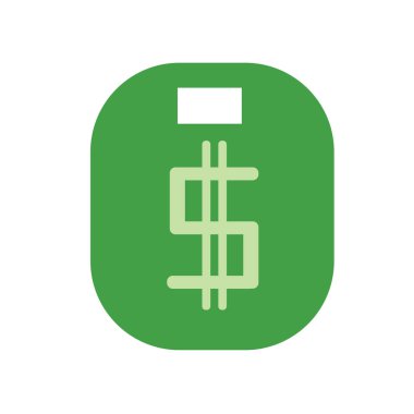 Web ve mobil uygulaması tasarım, Fiyat logo kavramı için beyaz arka plan üzerinde izole fiyat simge vektör