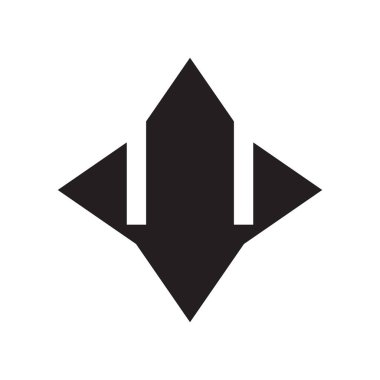 Web ve mobil uygulaması tasarımı, yıldız logo kavramı için beyaz arka plan üzerinde izole yıldız simgesi vektör