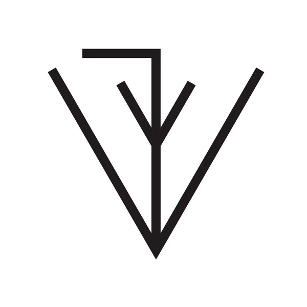 Icono Flecha Hacia Abajo Vector Aislado Fondo Blanco Para Diseño — Archivo Imágenes Vectoriales
