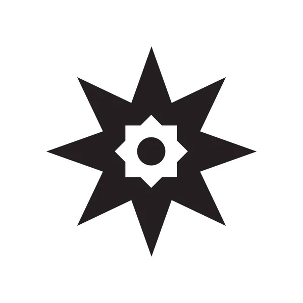 Web およびモバイル アプリの設計星ロゴのコンセプト 白い背景で隔離の星のアイコン ベクトル — ストックベクタ