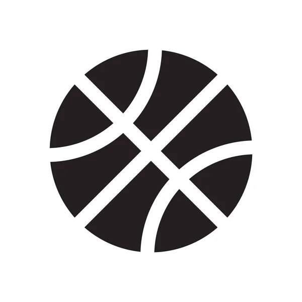 Μπάσκετ Διάνυσμα Εικονίδιο Απομονώνονται Λευκό Φόντο Για Σας Web Και — Διανυσματικό Αρχείο