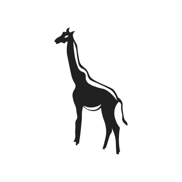 Vektorové Ikony Žirafa Izolovaných Bílém Pozadí Pro Váš Web Mobilní — Stockový vektor