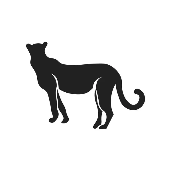 Cougar Symbol Vektor Isoliert Auf Weißem Hintergrund Für Ihr Web — Stockvektor