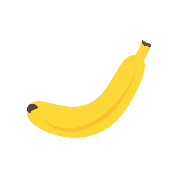 Вектор Значка Банана Ізольовано Білому Тлі Вашого Дизайну Веб Мобільних — стоковий вектор
