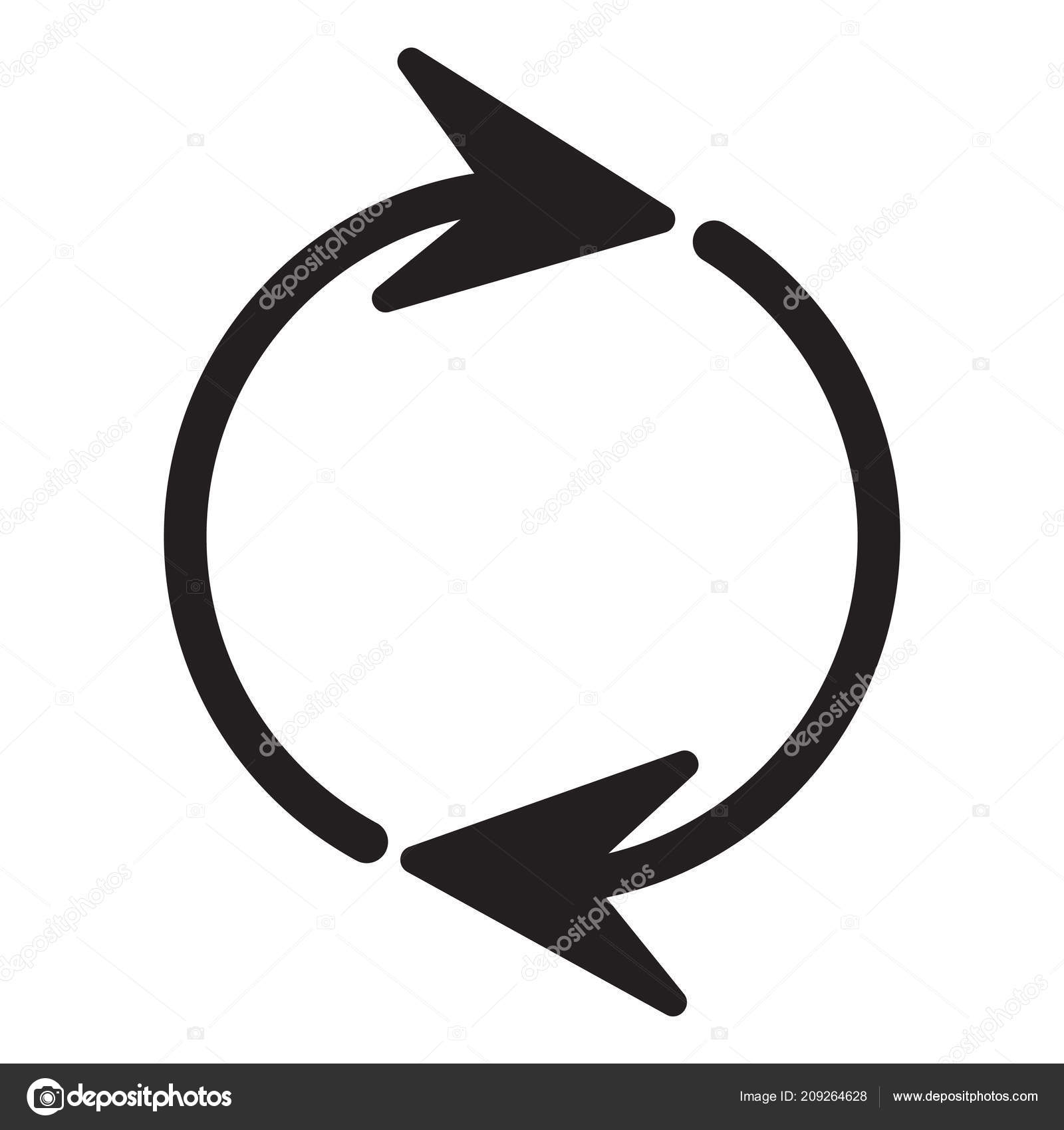 Atualizar Setas Vetor Ícone Isolado Fundo Branco Para Seu Design Vetor de  ©vectorstockcompany 209264628, image size:1600x1700