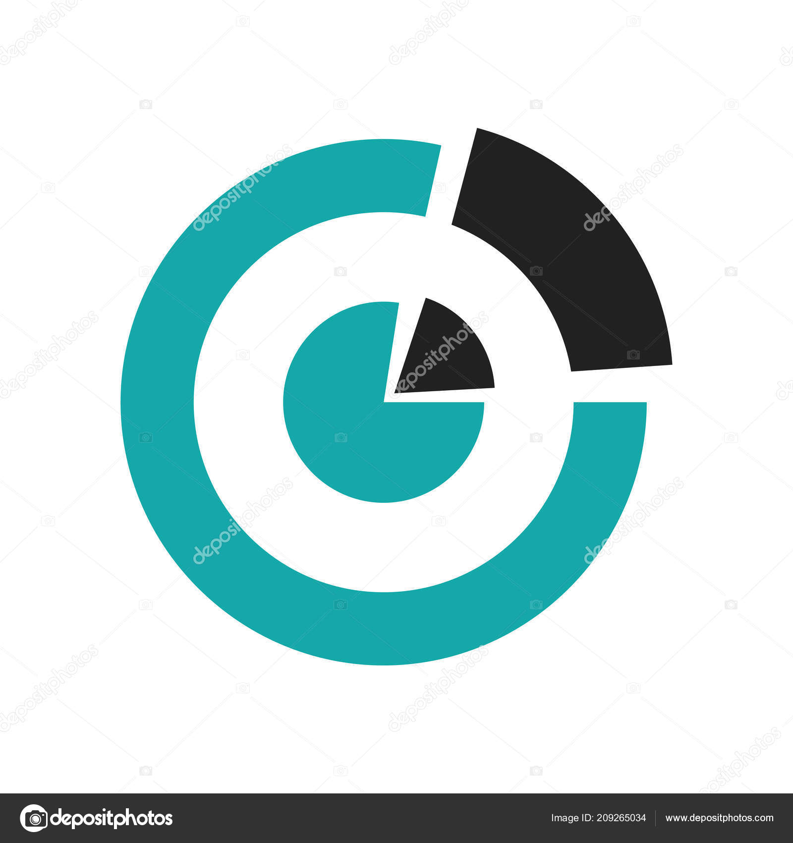 Pie Chart Logo