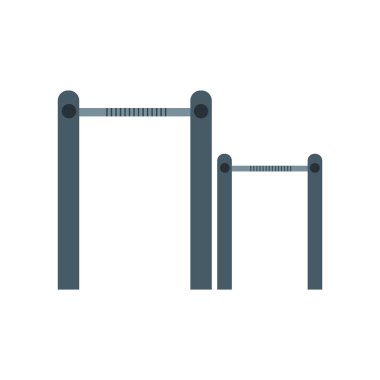 Web ve mobil uygulaması tasarım, logo kavramı Bar için beyaz arka plan üzerinde izole simge vektör bar