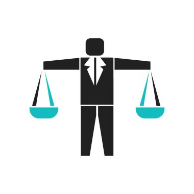 Dengeleme veri simge vektör web ve mobil uygulaması tasarımı, Dengeleme veri logo kavramı için izole üzerinde beyaz arka plan