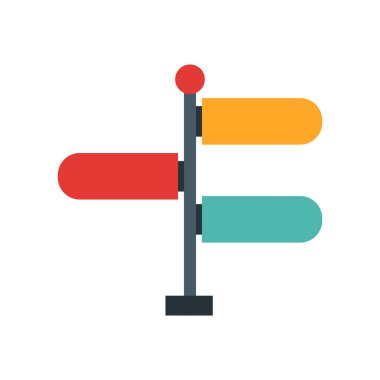 Web ve mobil uygulaması tasarımı, Panel logo kavramı için beyaz arka plan üzerinde izole paneli simge vektör