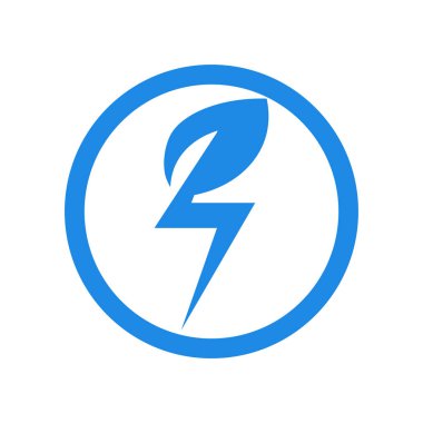 Yenilenebilir enerji simge vektör web ve mobil uygulaması tasarımı, yenilenebilir enerji logo kavramı için izole üzerinde beyaz arka plan