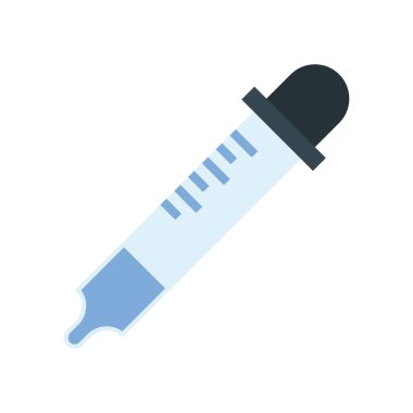 Web ve mobil uygulaması tasarımı, Damlalık logo kavramı için beyaz arka plan üzerinde izole Damlalık simgesini vektör