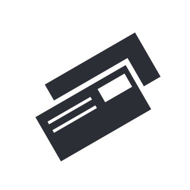 Web ve mobil uygulaması tasarımı, Bilet logo kavramı için beyaz arka plan üzerinde izole bilet simge vektör