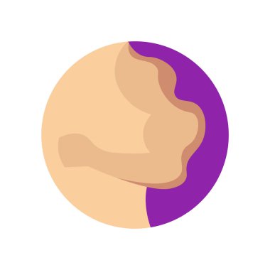 Web ve mobil uygulaması tasarımı, logo kavramı kol beyaz arka plan üzerinde izole kol simge vektör