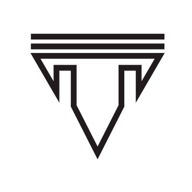 Ok simge vektör web ve mobil uygulaması tasarım, aşağı ok logo kavramı için beyaz arka plan üzerinde izole