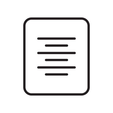 Orta Hizalama simgesi üzerinde izole beyaz arka plan web ve mobil uygulaması tasarımı, merkezi hizalama logo kavramı için vektör