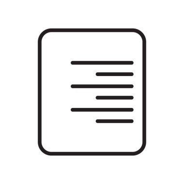 Sağa hizalama simge vektör web ve mobil uygulaması tasarımı, sağa hizalama logo kavramı için izole üzerinde beyaz arka plan