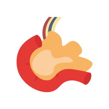 Web ve mobil uygulaması tasarımı, çürük logo kavramı için beyaz arka plan üzerinde izole çürük simge vektör