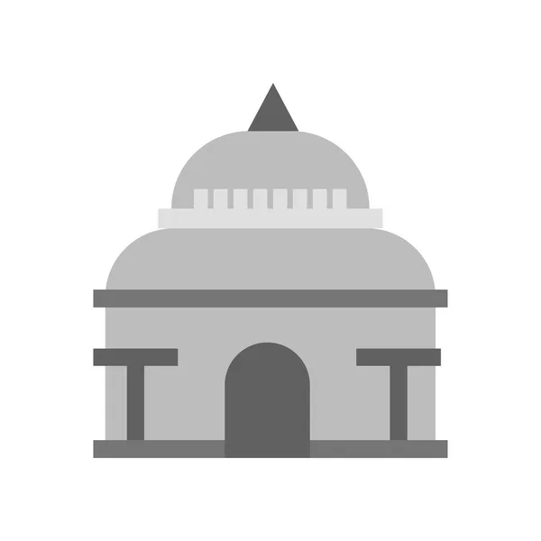 Icono Capitol Vector Aislado Fondo Blanco Para Diseño Aplicaciones Web — Vector de stock