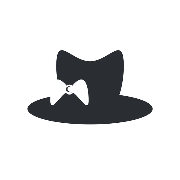 帽子图标矢量隔离在白色背景为您的 Web 和移动应用程序设计 帽子徽标概念 — 图库矢量图片