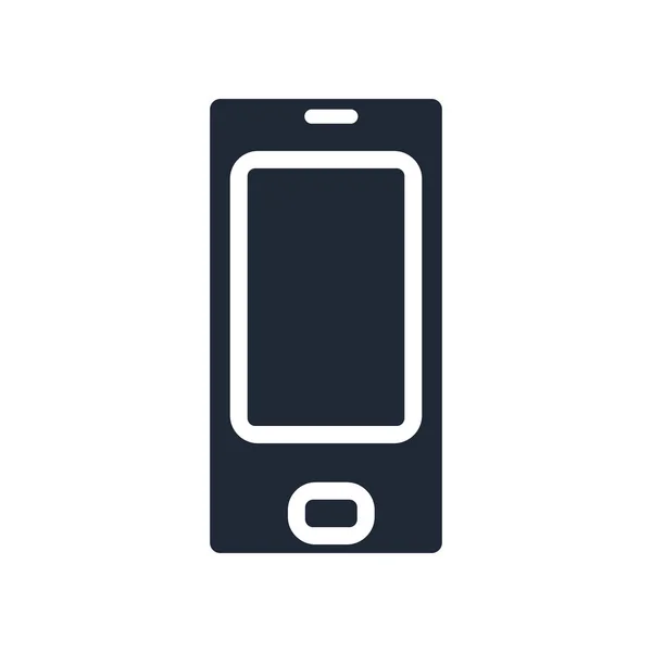 Icono Smartphone Vector Aislado Fondo Blanco Para Diseño Web Aplicación — Archivo Imágenes Vectoriales